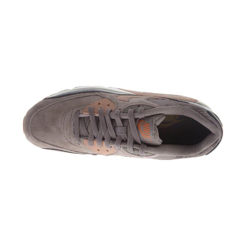 Nike Air Max 90 Bőr Női Alkalmi Vas / Fémes Vörös Bronz-drk Strm-vitorla
