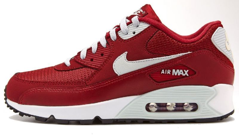 Nike Air Max 90 Essential Férfi Alkalmi Csapat Piros/fehér