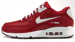Nike Air Max 90 Essential Férfi Alkalmi Csapat Piros/fehér