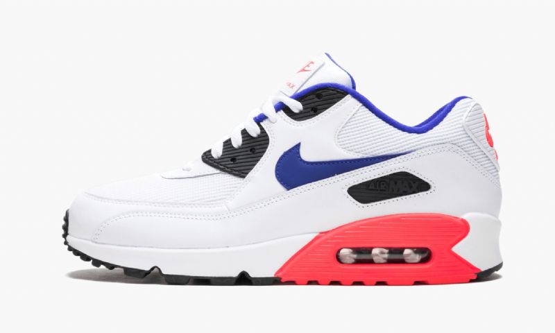 Nike Air Max 90 Essential Férfi Alkalmi Fehér / Ultramarine-solar Piros