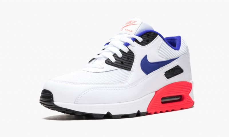 Nike Air Max 90 Essential Férfi Alkalmi Fehér / Ultramarine-solar Piros