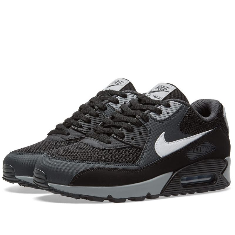 Nike Air Max 90 Essential Férfi Alkalmi Fekete Antracit Fehér