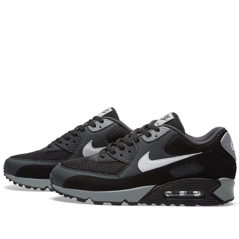 Nike Air Max 90 Essential Férfi Alkalmi Fekete Antracit Fehér