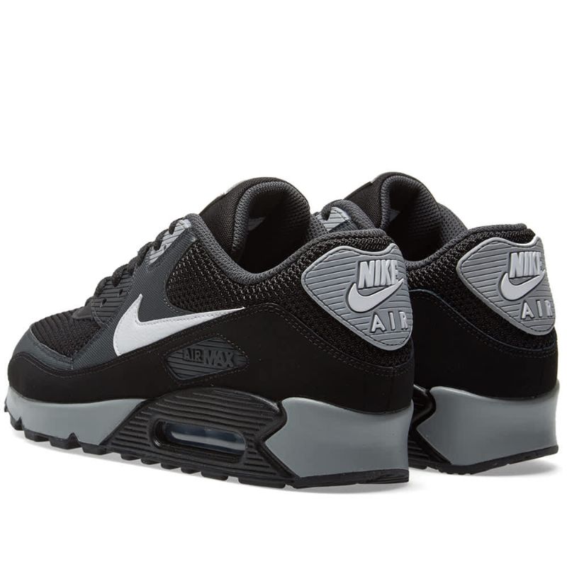 Nike Air Max 90 Essential Férfi Alkalmi Fekete Antracit Fehér