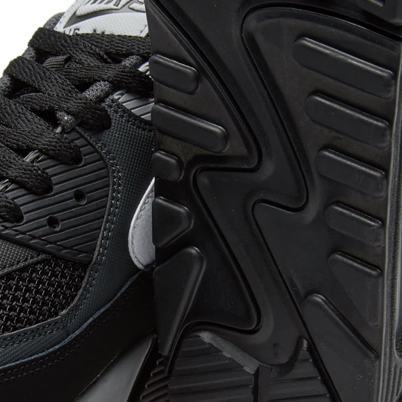 Nike Air Max 90 Essential Férfi Alkalmi Fekete Antracit Fehér