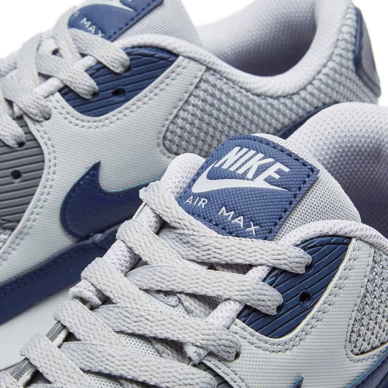 Nike Air Max 90 Essential Férfi Alkalmi Wolf Szürke Bináris Kék / Fehér