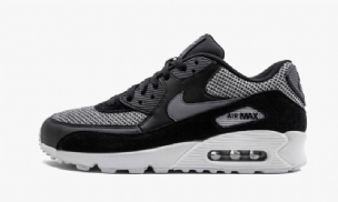 Nike Air Max 90 Essential Férfi Hétköznapi Fekete / Sötétszürke / Króm