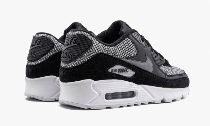 Nike Air Max 90 Essential Férfi Hétköznapi Fekete / Sötétszürke / Króm