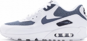 Nike Air Max 90 Essential Férfi / Női Alkalmi Fehér / Armory Kék-armory Kék