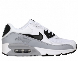 Nike Air Max 90 Essential Férfi / Női Alkalmi Fehér / Fekete-farkasszürke