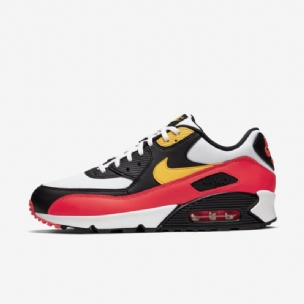 Nike Air Max 90 Essential Férfi / Női Alkalmi Fehér / Króm Sárga-fekete