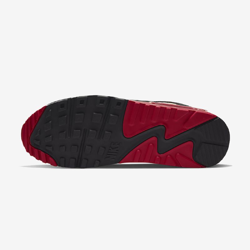 Nike Air Max 90 Essential Férfi/női Alkalmi Fehér Metál Arany Fekete