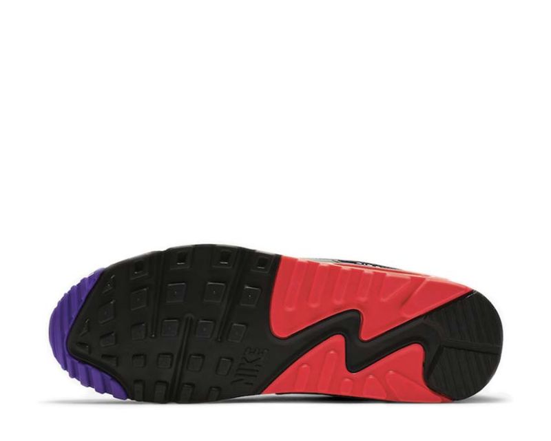 Nike Air Max 90 Essential Férfi / Női Alkalmi Fehér / Udvari Piros-psychic Lila-fekete
