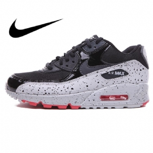Nike Air Max 90 Essential Férfi / Női Alkalmi Fekete / Antracit-lite Alap Szürke-geránium