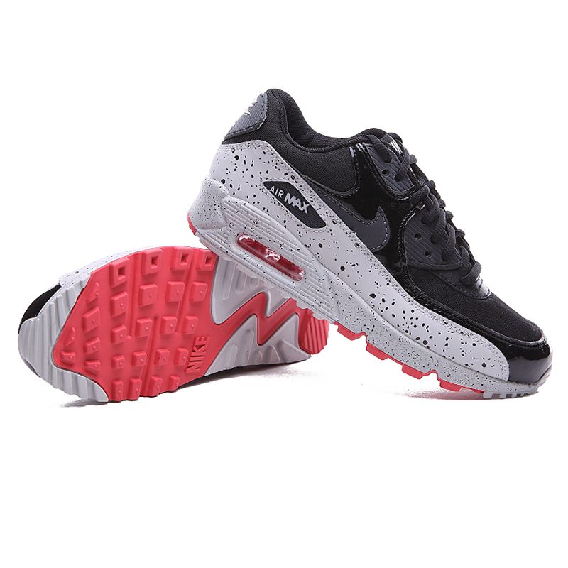 Nike Air Max 90 Essential Férfi / Női Alkalmi Fekete / Antracit-lite Alap Szürke-geránium