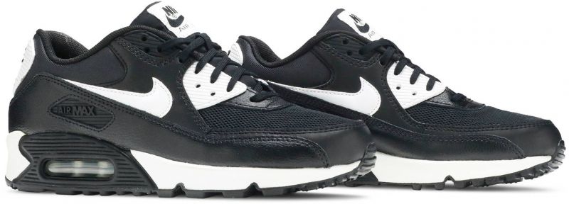 Nike Air Max 90 Essential Férfi/női Alkalmi Fekete Fehér
