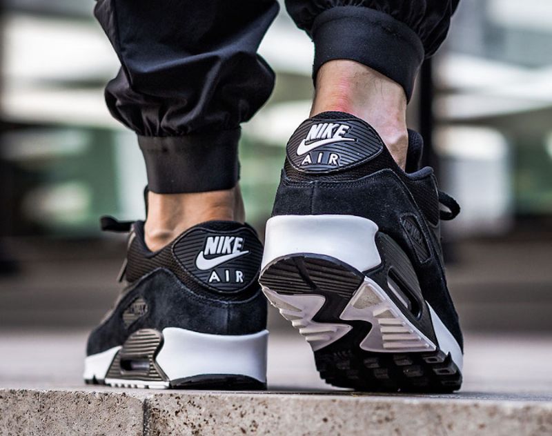 Nike Air Max 90 Essential Férfi / Női Alkalmi Fekete / Fekete-fehér