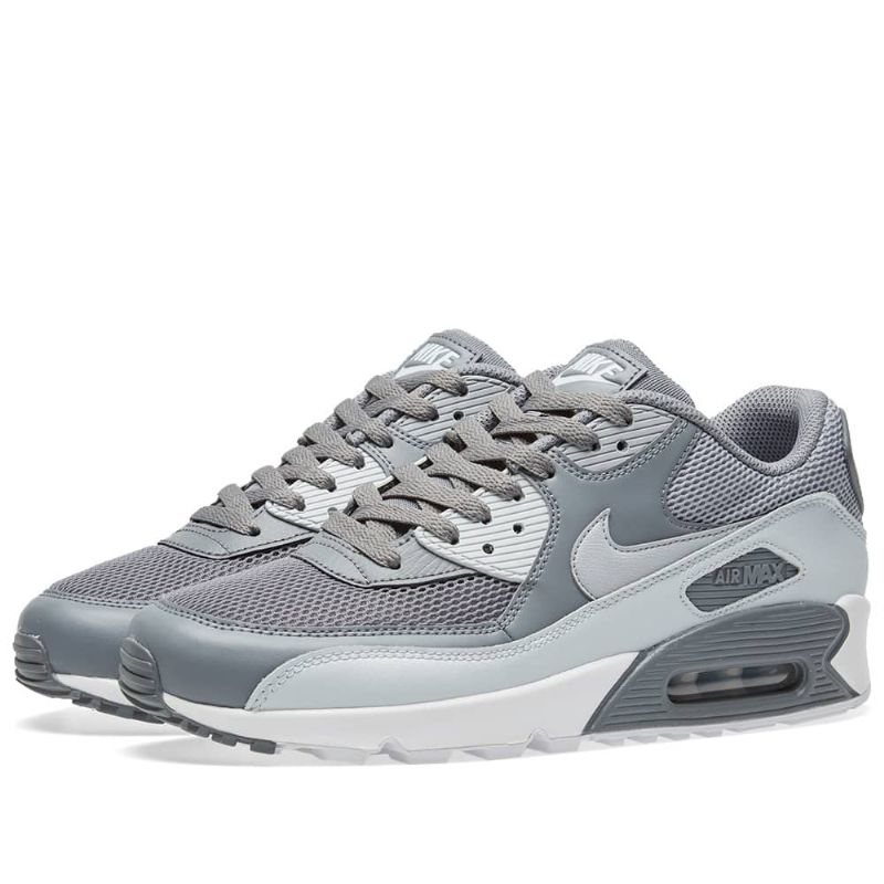 Nike Air Max 90 Essential Férfi/női Alkalmi Hideg Szürke