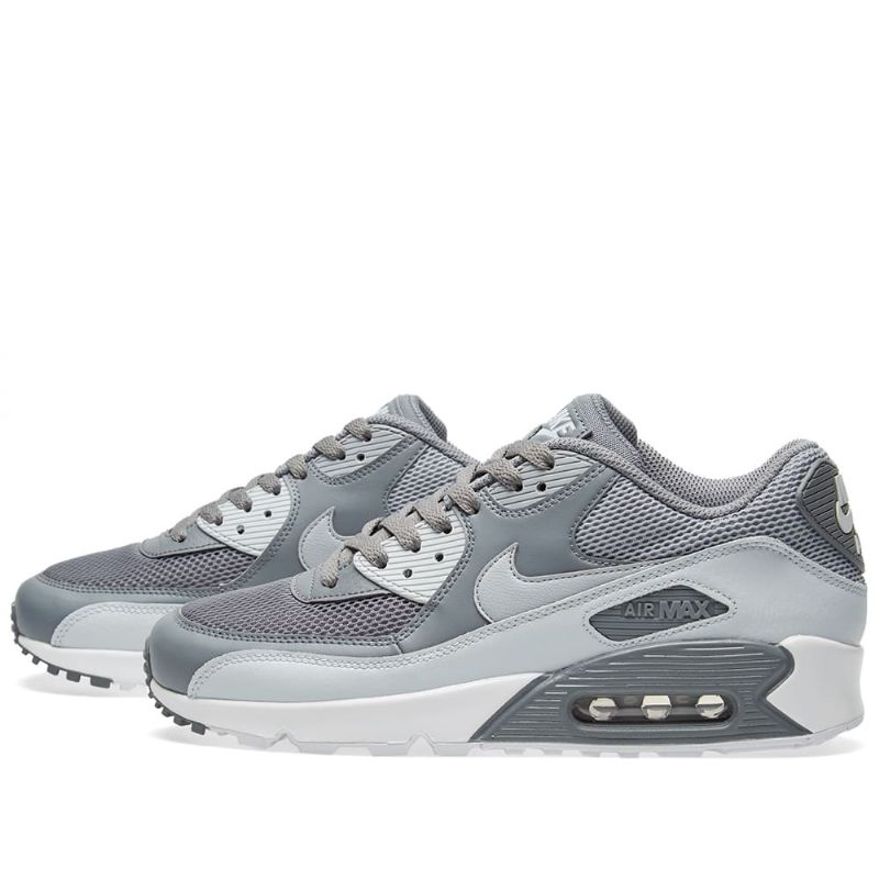 Nike Air Max 90 Essential Férfi/női Alkalmi Hideg Szürke