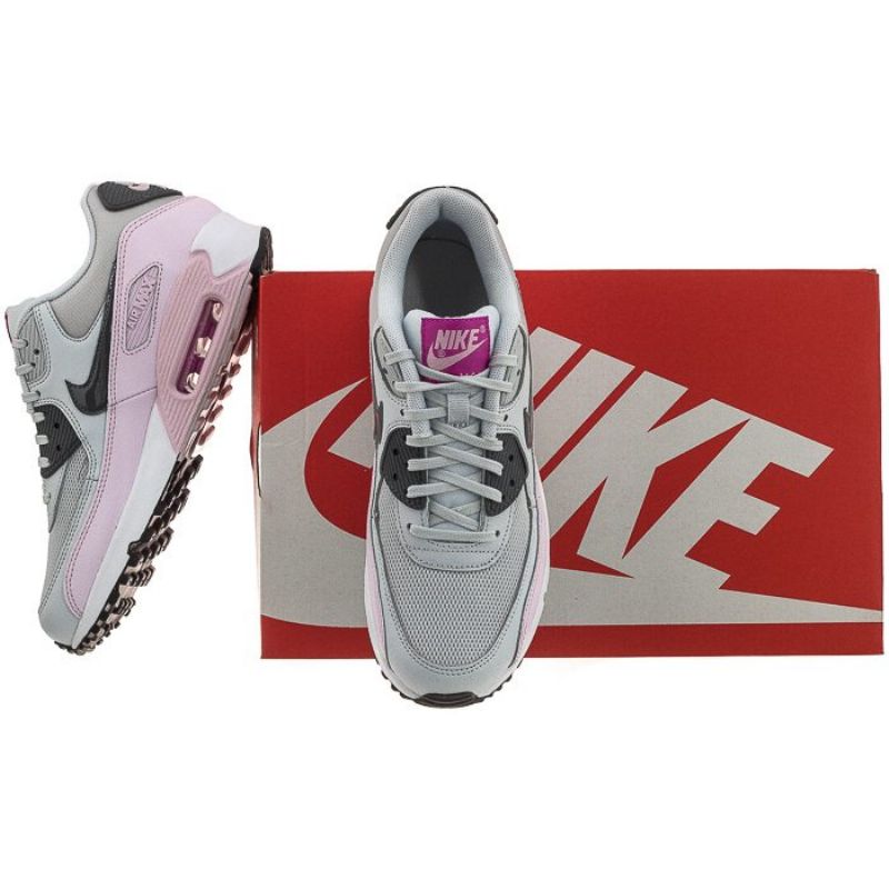 Nike Air Max 90 Essential Női Alkalmi Rózsaszín / Szürke / Fehér