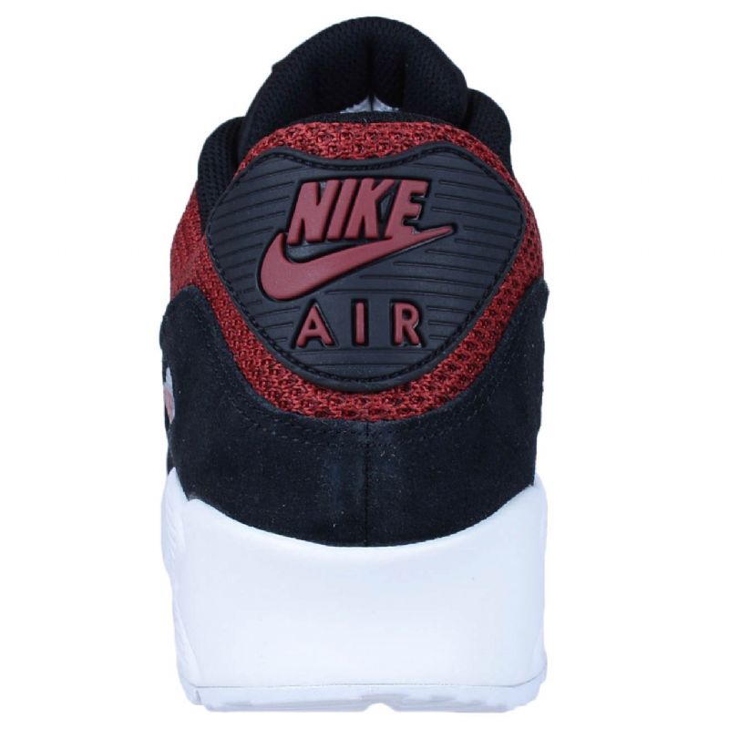 Nike Air Max 90 Essential Tough Piros Férfi / Női Alkalmi Fekete / Hard Piros-hard Piros-wolf Szürke