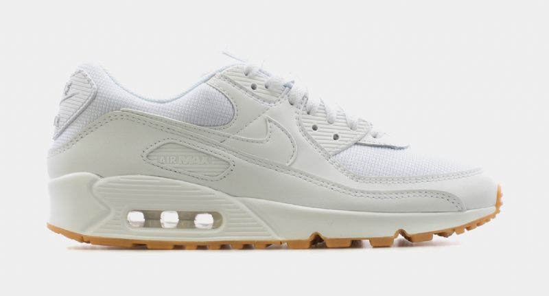 Nike Air Max 90 Fehér Gumi Férfi / Női Alkalmi / Világosbarna /