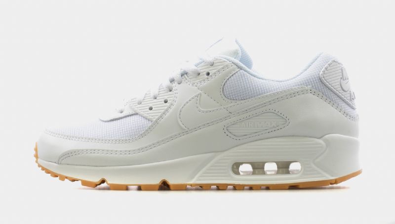 Nike Air Max 90 Fehér Gumi Férfi / Női Alkalmi / Világosbarna /
