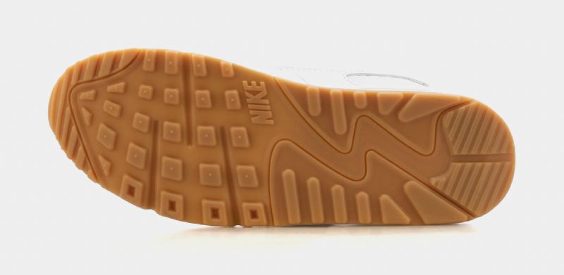Nike Air Max 90 Fehér Gumi Férfi / Női Alkalmi / Világosbarna /