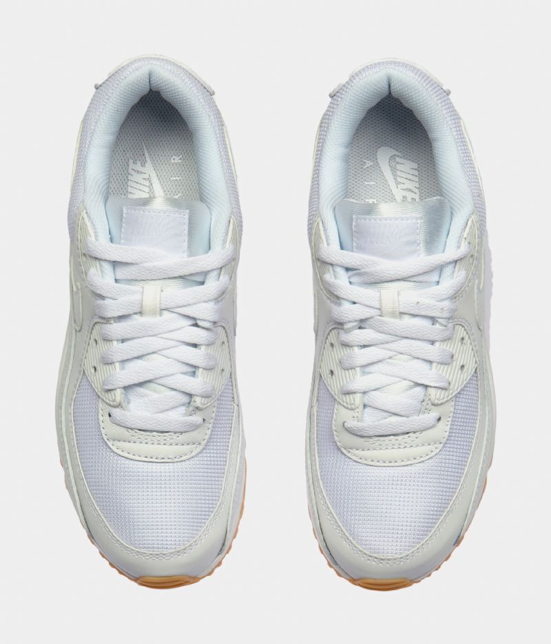 Nike Air Max 90 Fehér Gumi Férfi / Női Alkalmi / Világosbarna /