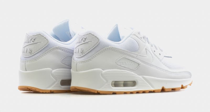 Nike Air Max 90 Fehér Gumi Férfi / Női Alkalmi / Világosbarna /