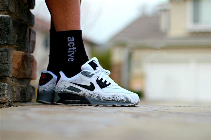 Nike Air Max 90 Férfi / Női Alkalmi Fehér / Szürke