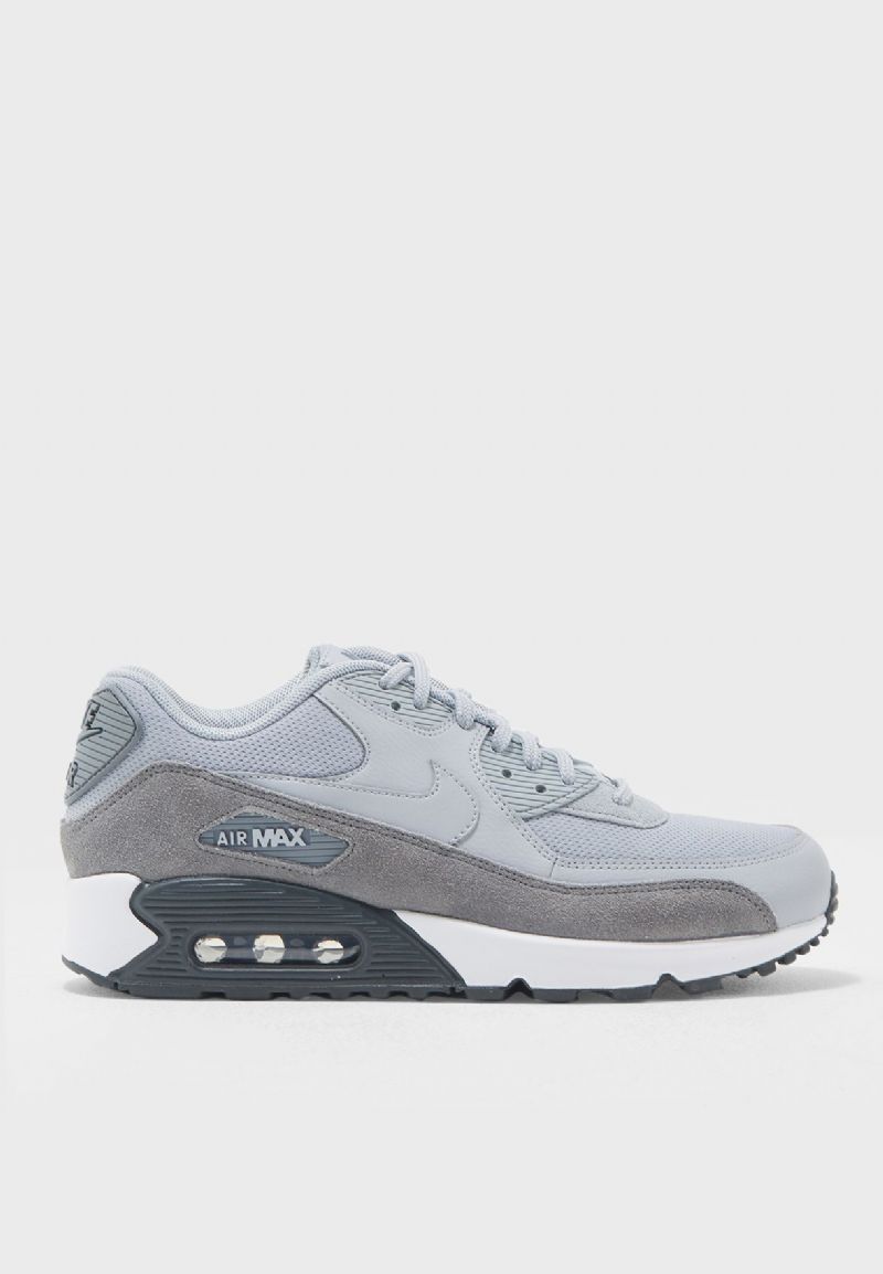 Nike Air Max 90 Férfi/női Alkalmi Szürke-fehér-szürke