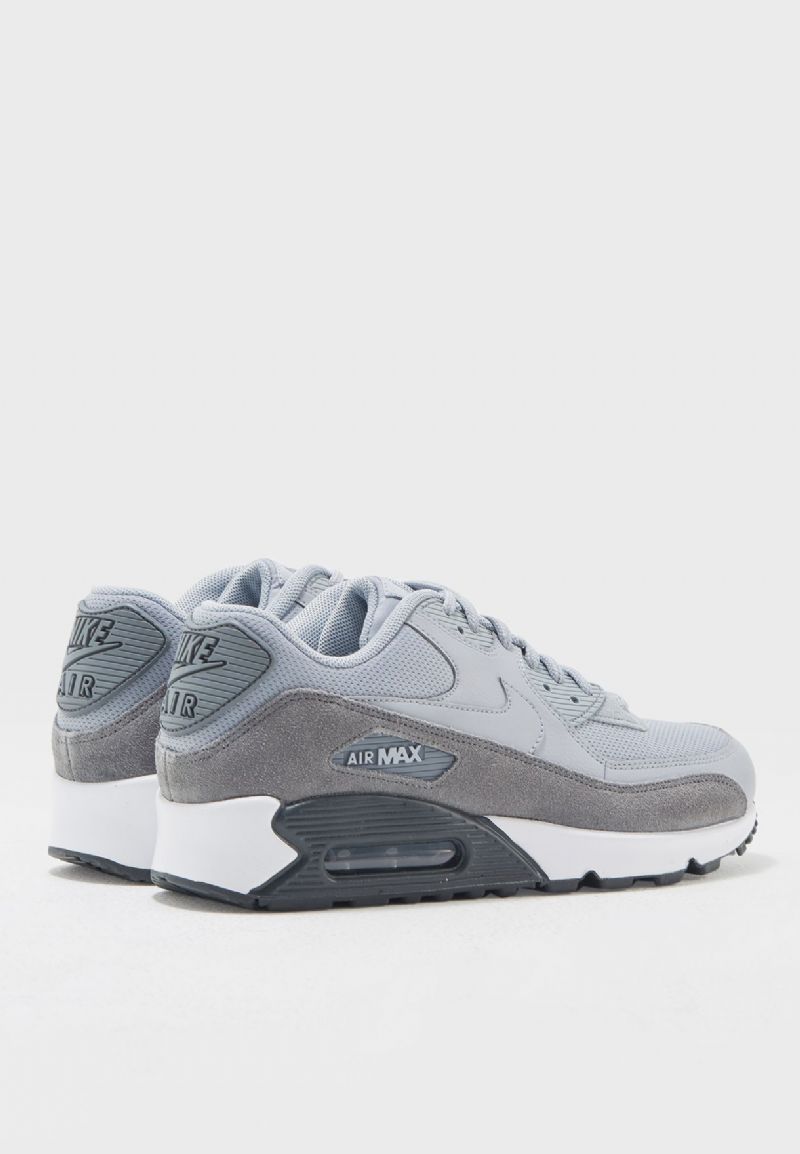 Nike Air Max 90 Férfi/női Alkalmi Szürke-fehér-szürke