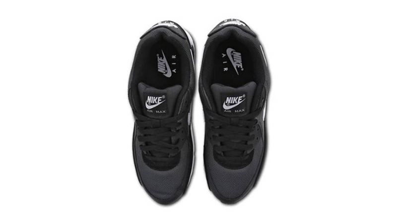Nike Air Max 90 Férfi / Női Alkalmi Vasszürke / Fehér-dk Füstszürke-fekete