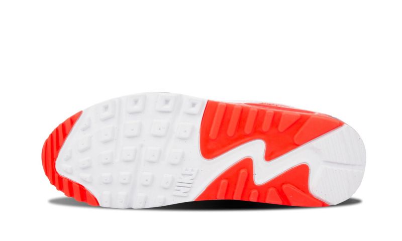 Nike Air Max 90 Fordított Infravörös Férfi Hétköznapi Fekete / Semleges Szürke-sötétszürke-fehér