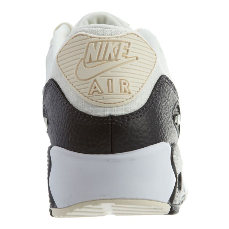 Nike Air Max 90 Halvány Elefántcsont Női Alkalmi / Csúcs Fehér-fekete