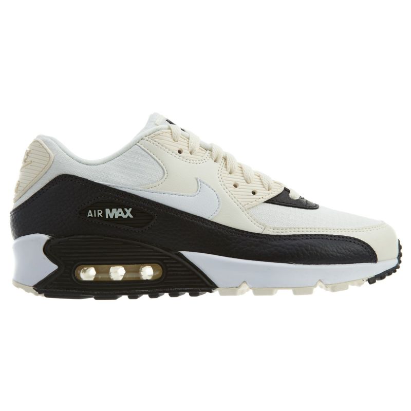 Nike Air Max 90 Halvány Elefántcsont Női Alkalmi / Csúcs Fehér-fekete