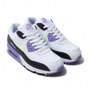 Nike Air Max 90 Női Alkalmi Fehér / Bad Volt-fekete
