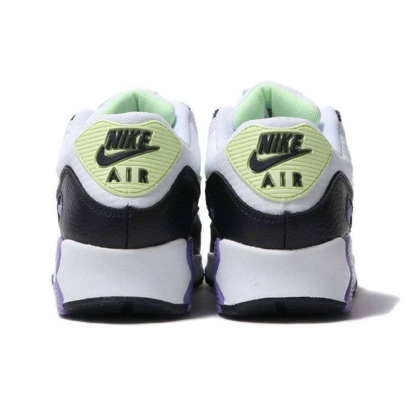 Nike Air Max 90 Női Alkalmi Fehér / Bad Volt-fekete