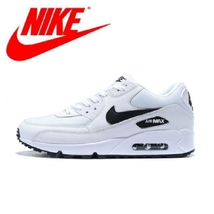 Nike Air Max 90 Női Női Alkalmi Fekete Fehér
