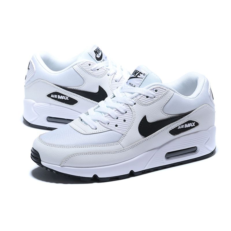 Nike Air Max 90 Női Női Alkalmi Fekete Fehér