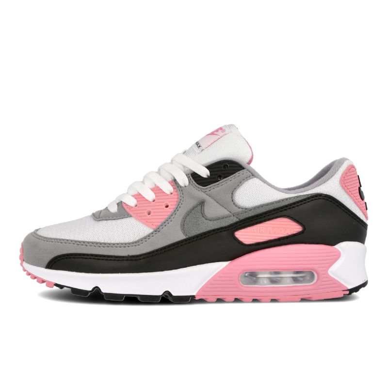 Nike Air Max 90 Női Alkalmi Fekete / Fehér / Rózsaszín