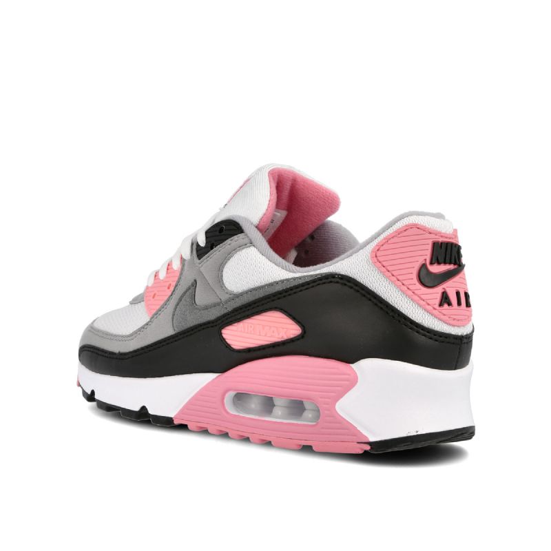 Nike Air Max 90 Női Alkalmi Fekete / Fehér / Rózsaszín