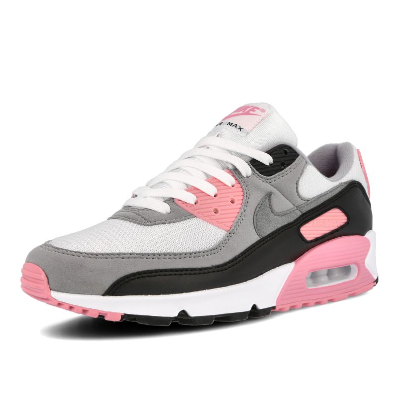 Nike Air Max 90 Női Alkalmi Fekete / Fehér / Rózsaszín