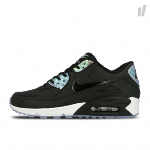 Nike Air Max 90 Prem Férfi / Női Alkalmi Fekete / Fekete-tiszta Platina
