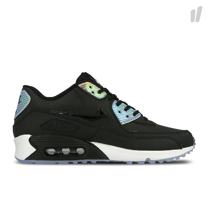 Nike Air Max 90 Prem Férfi / Női Alkalmi Fekete / Fekete-tiszta Platina