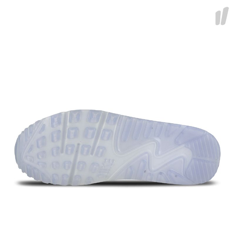 Nike Air Max 90 Premium Férfi / Női Alkalmi Fehér / Fehér-kék Színű