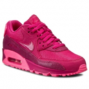 Nike Air Max 90 Premium Fireberry Női Alkalmi / Rózsaszín Púder