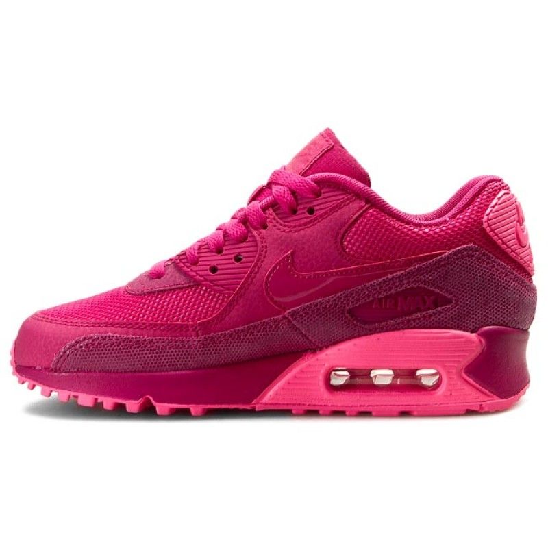 Nike Air Max 90 Premium Fireberry Női Alkalmi / Rózsaszín Púder