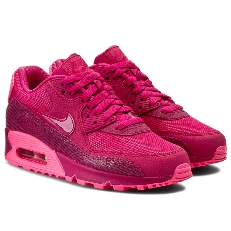 Nike Air Max 90 Premium Fireberry Női Alkalmi / Rózsaszín Púder